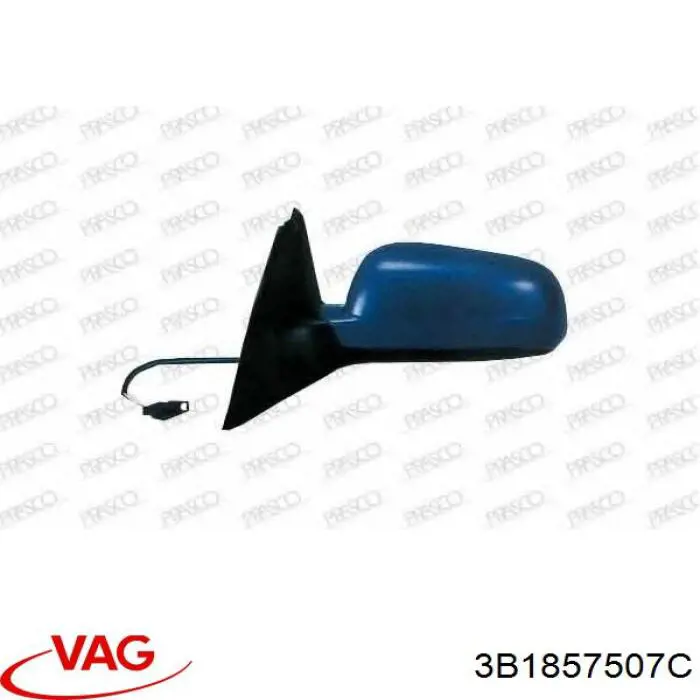 Зеркало заднего вида, левое VAG 3B1857507C цена, от 43.58 USD