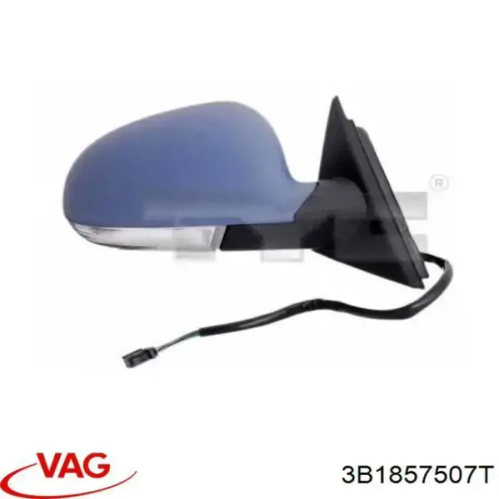 Левое боковое зеркало 388VWD116TPAL VAG