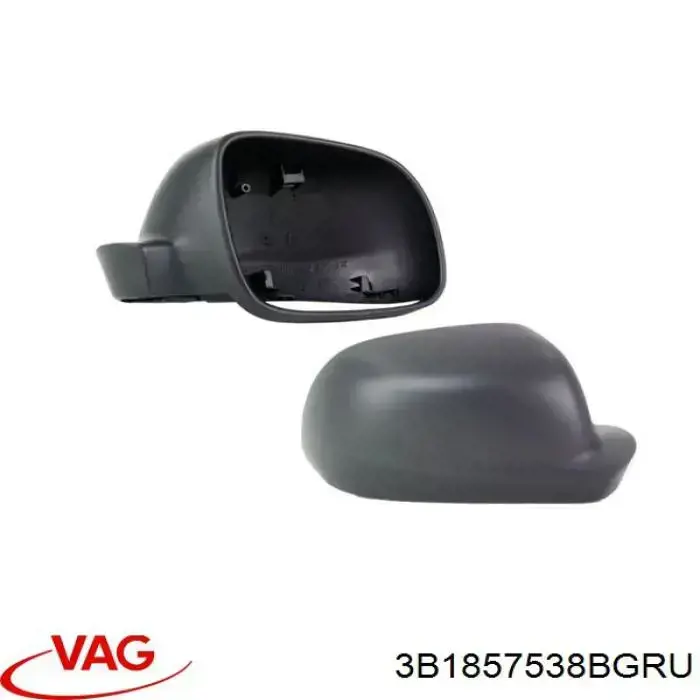 Корпус зеркала заднего вида правого 3B1857538BGRU VAG