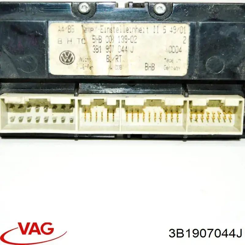 3B1907044J VAG блок управления режимами отопления/кондиционирования