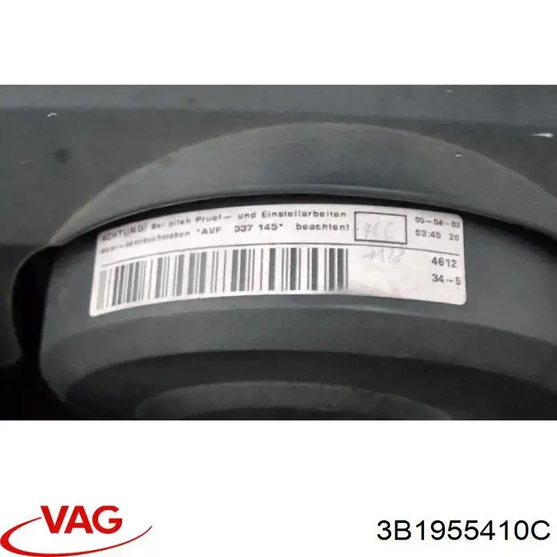 Рычаг дворника VAG 3B1955410C