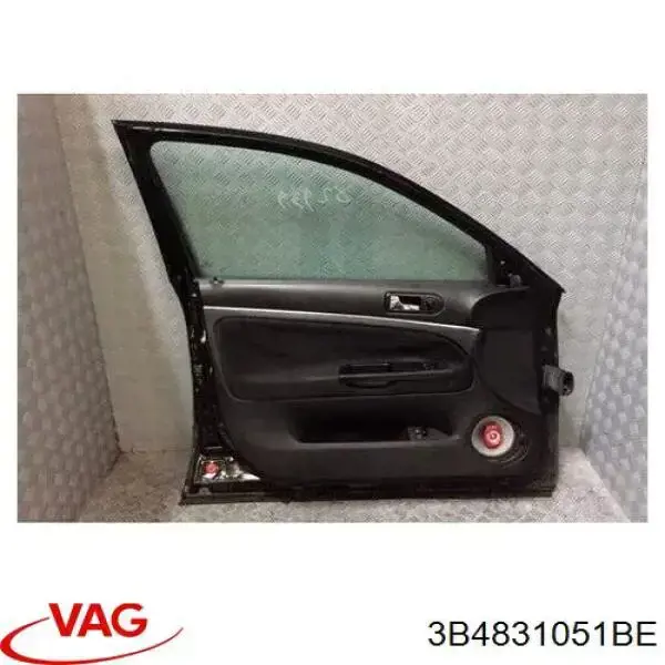 3B4831051BE VAG Porta dianteira esquerda