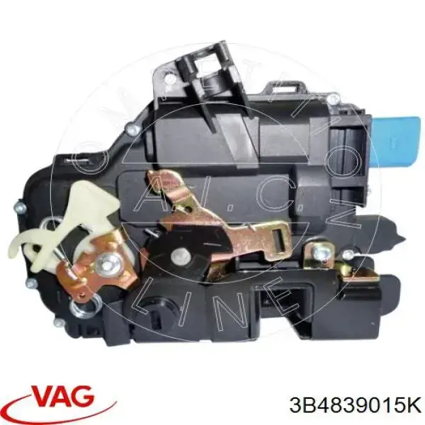 Замок двери задней левой 3B4839015K VAG
