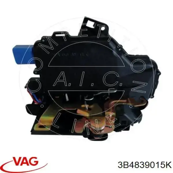3B4839015K VAG Замок двери задней левой