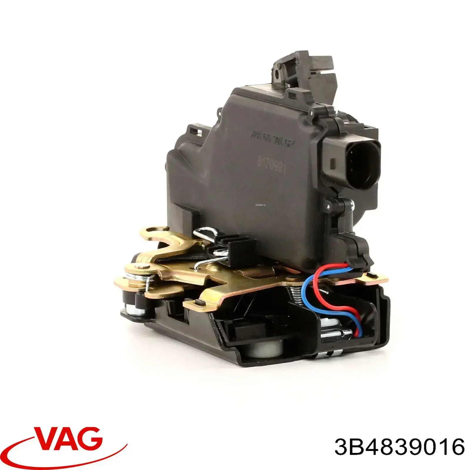 Замок двери задней правой 3B4839016 VAG