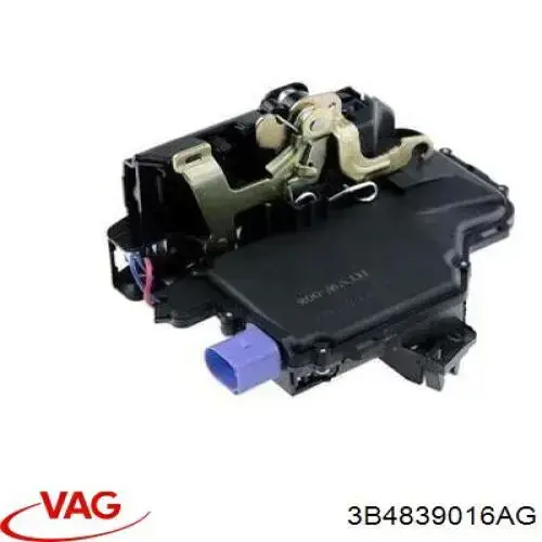 Замок задней правой двери  VAG 3B4839016AG
