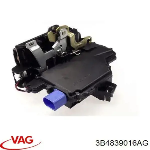 Замок двери задней правой 3B4839016AG VAG