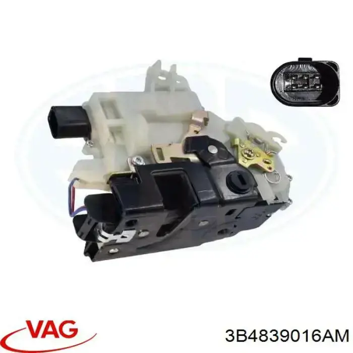 Купить 3B4839016AM VAG Замок двери задней правой