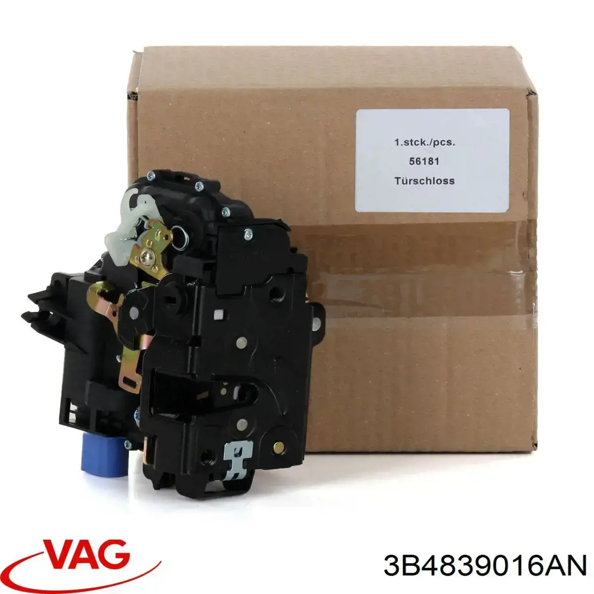 Купить 3B4839016AN VAG Замок двери задней правой