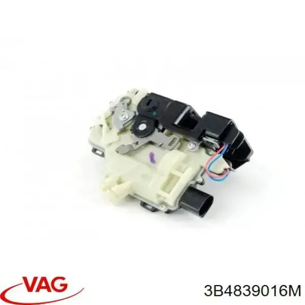 Замок двери задней правой 3B4839016M VAG