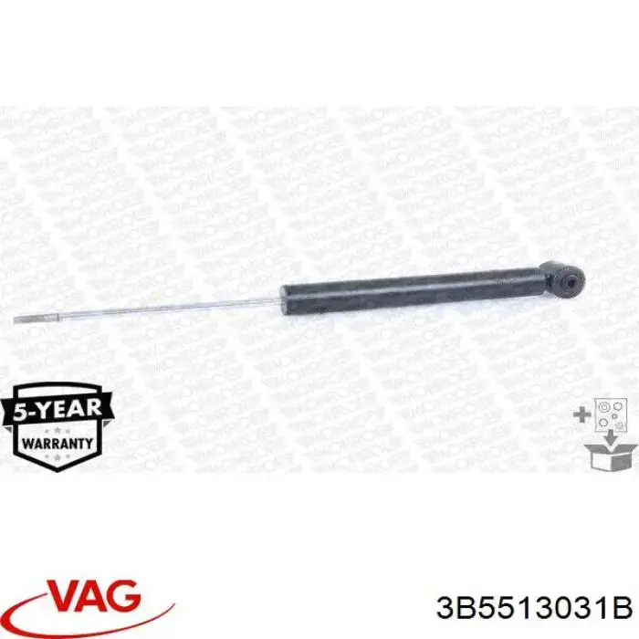 3B5513031B VAG Амортизаторы задние