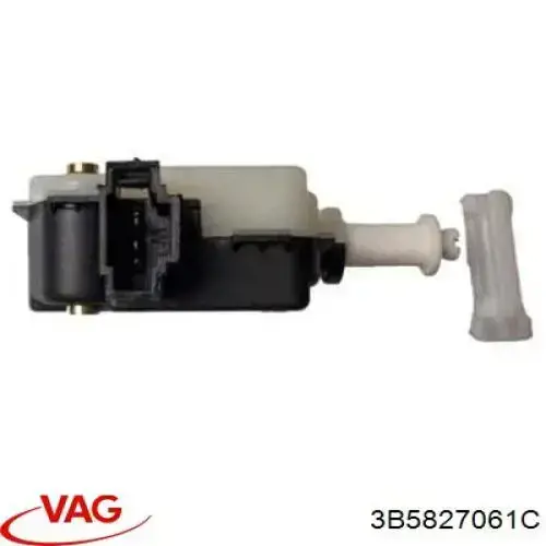 3B5827061C VAG Актуатор замка задней двери