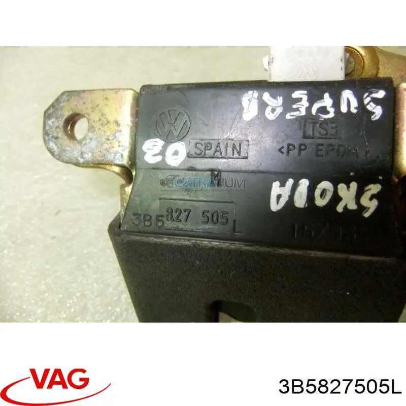 Купить 3B5827505L VAG Замок задней двери