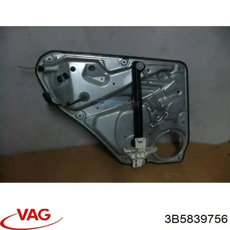 Механизм стеклоподъемника двери задней правой 3B5839656C VAG