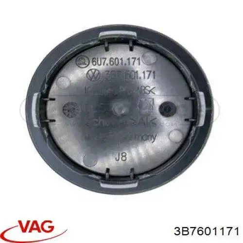 Колпак колесного диска Volkswagen Golf V хэтчбек (1K1) (2003 - 2010) цена, от 18.18 USD