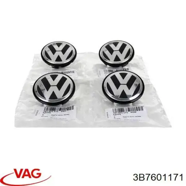 3B7601171 VAG Tapacubos de ruedas original y equivalente