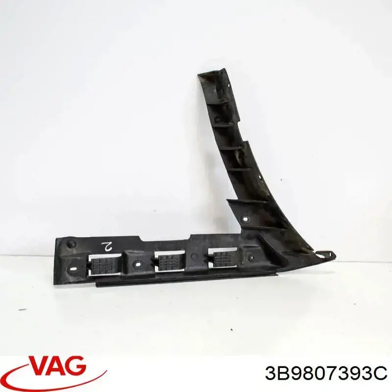 Купить 3B9807393C VAG Левый кронштейн крепления бампера заднего
