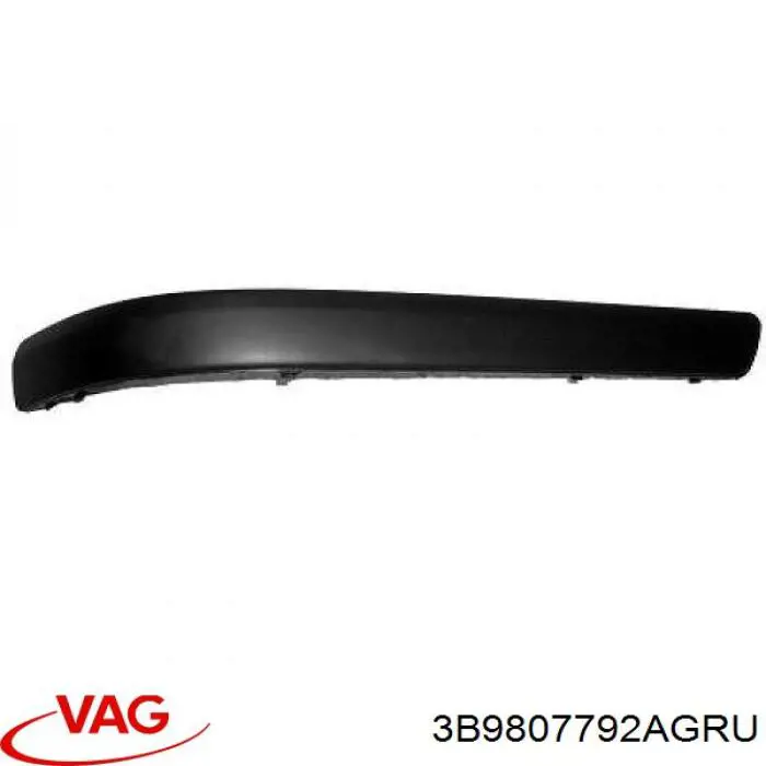 Молдинг бампера заднего правый VAG 3B9807792A цена, от 10.19 USD
