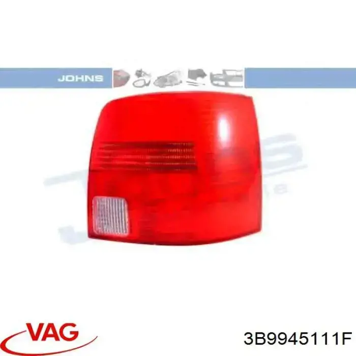 Задняя левая фара VAG 3B9945111F цена, от 44.34 USD