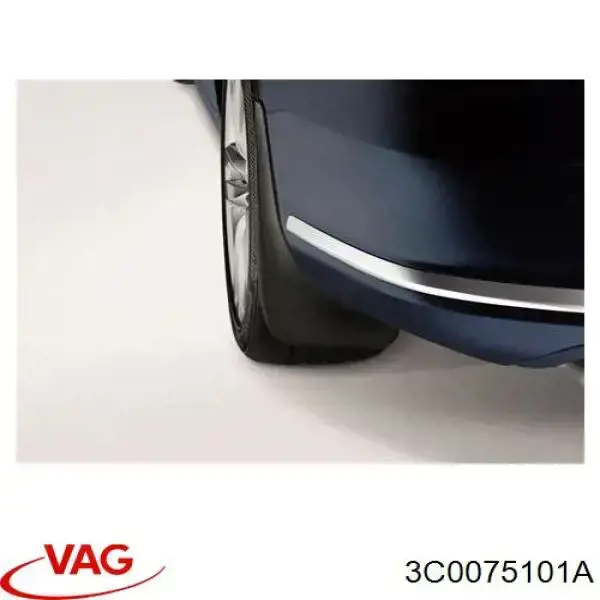 Брызговики задние, комплект Volkswagen Passat B6 седан (3C2) (2005 - 2011) цена, от 85.81 USD