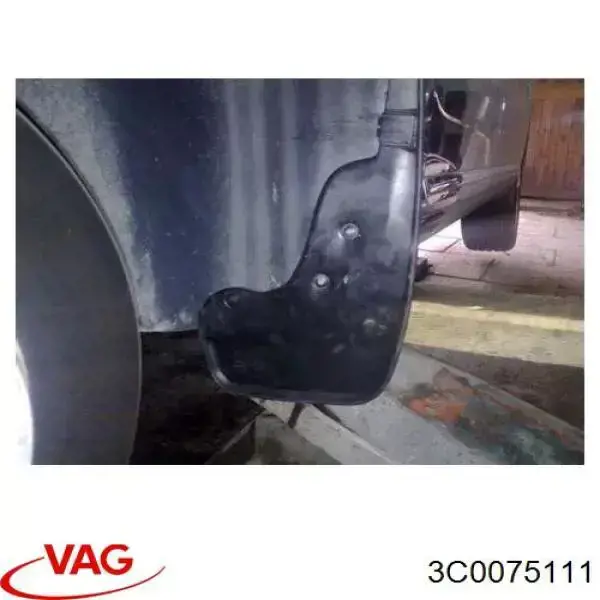  Protetores de lama dianteiros, kit Volkswagen Passat B6 sedan (3C2) (2005 - 2011) B6