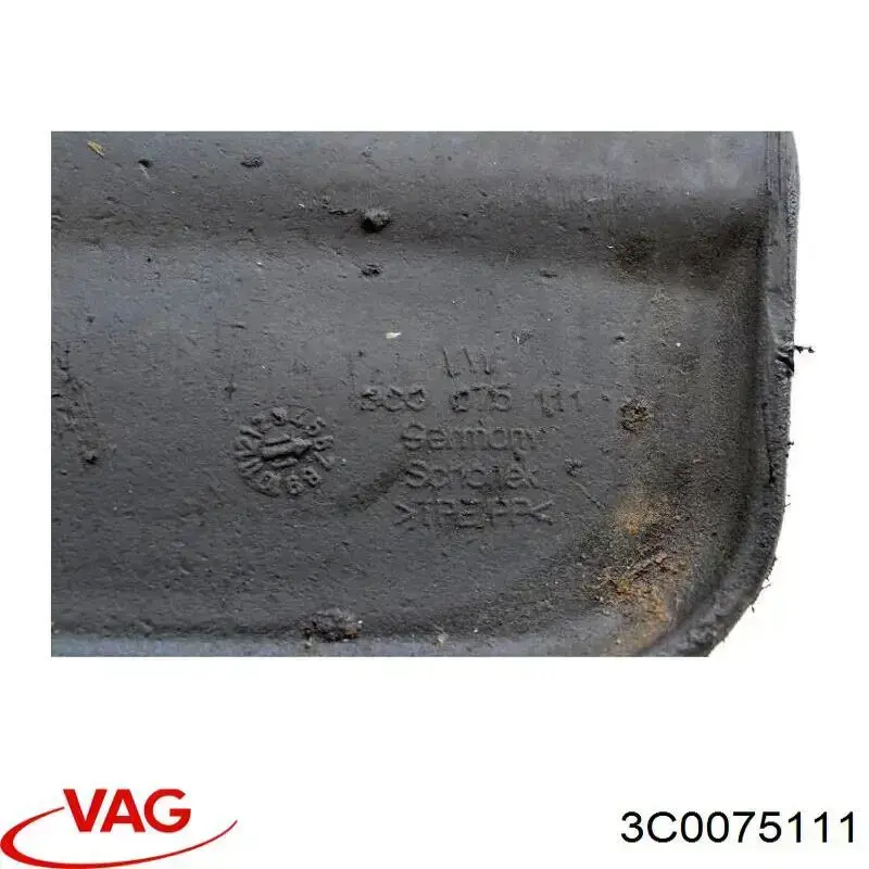 3C0075111 VAG Комплект передних брызговиков