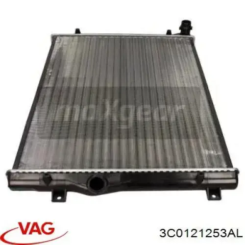 Радиатор охлаждения двигателя VAG 3C0121253AL цена, от 31.67 USD