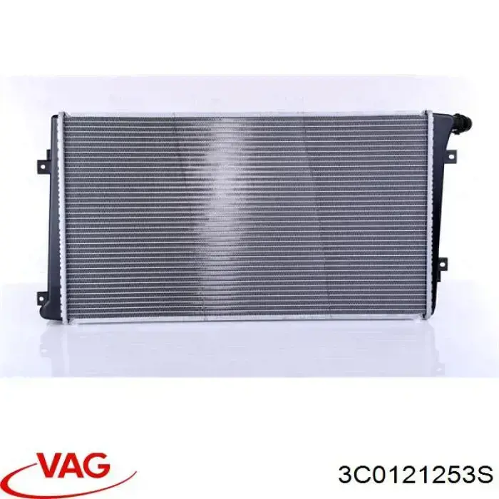 Радиатор охлаждения двигателя VAG 3C0121253S цена, от 47.49 USD
