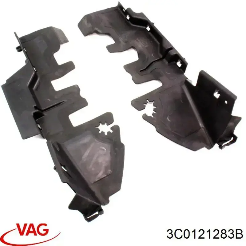 Воздуховод (дефлектор) радиатора левый VAG 3C0121283B цена, от 9.39 USD