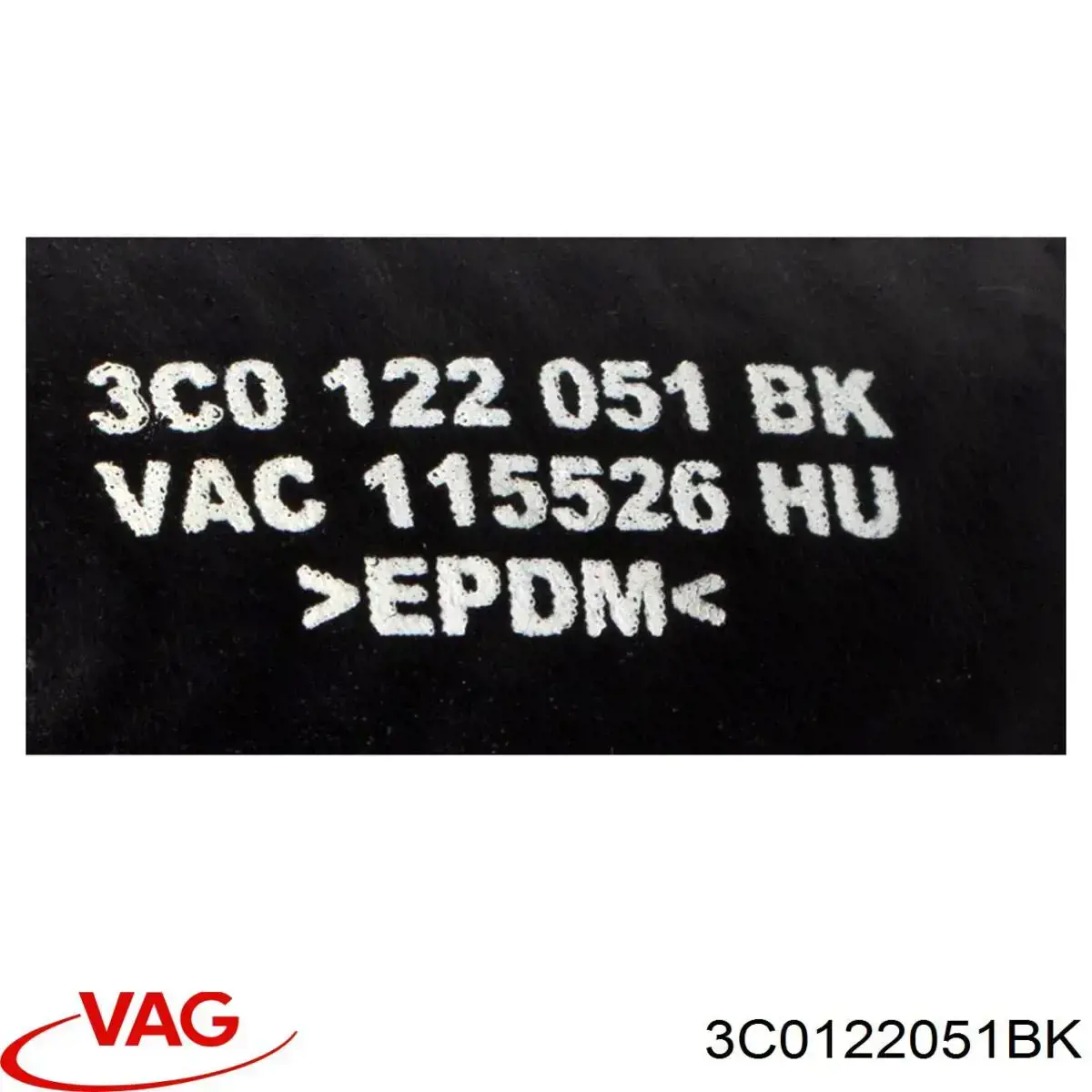Купить 3C0122051BK VAG Шланг радиатора охлаждения нижний