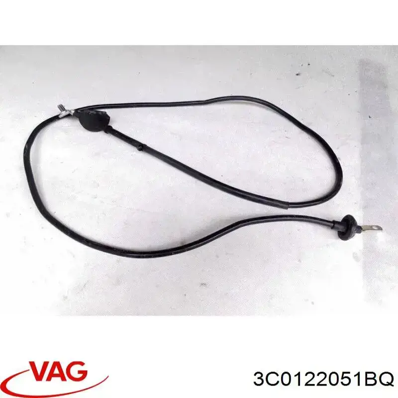 3C0122051BQ VAG Патрубок радиатора охлаждения нижний