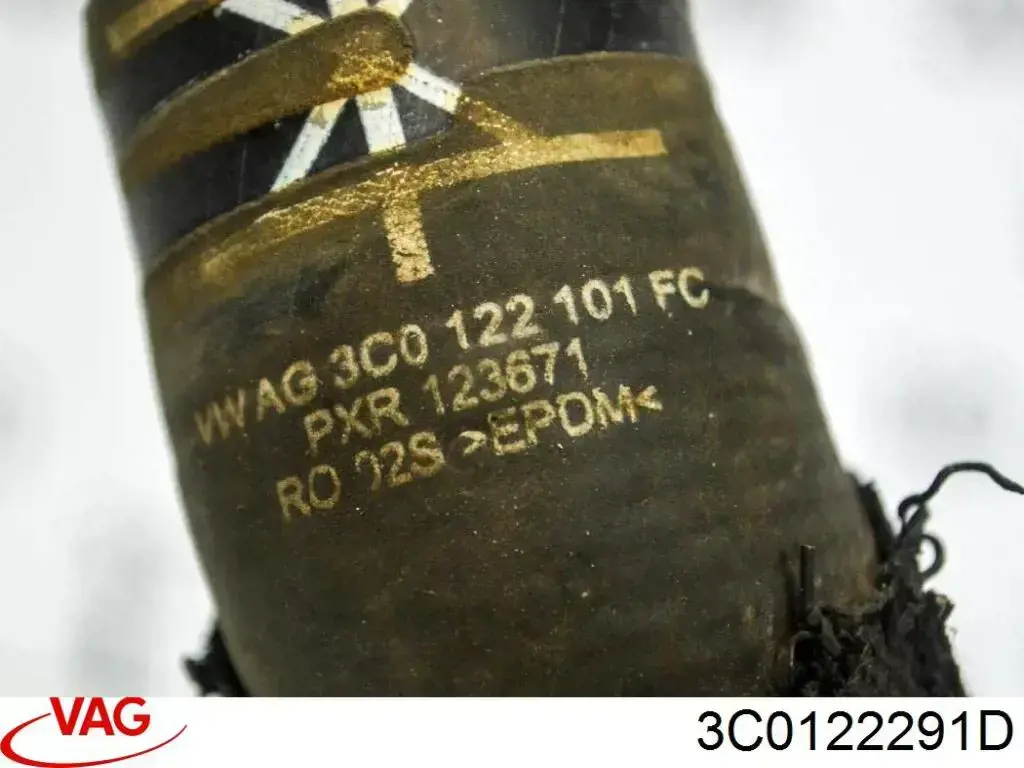 Быстросъемная муфта шланга радиатора охлаждения VAG 3C0122291D