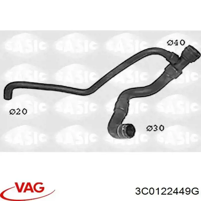  VAG 3C0122449G цена, от 6.33 USD