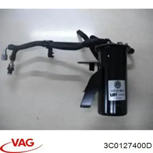 Купить 3C0127400D VAG Корпус топливного фильтра
