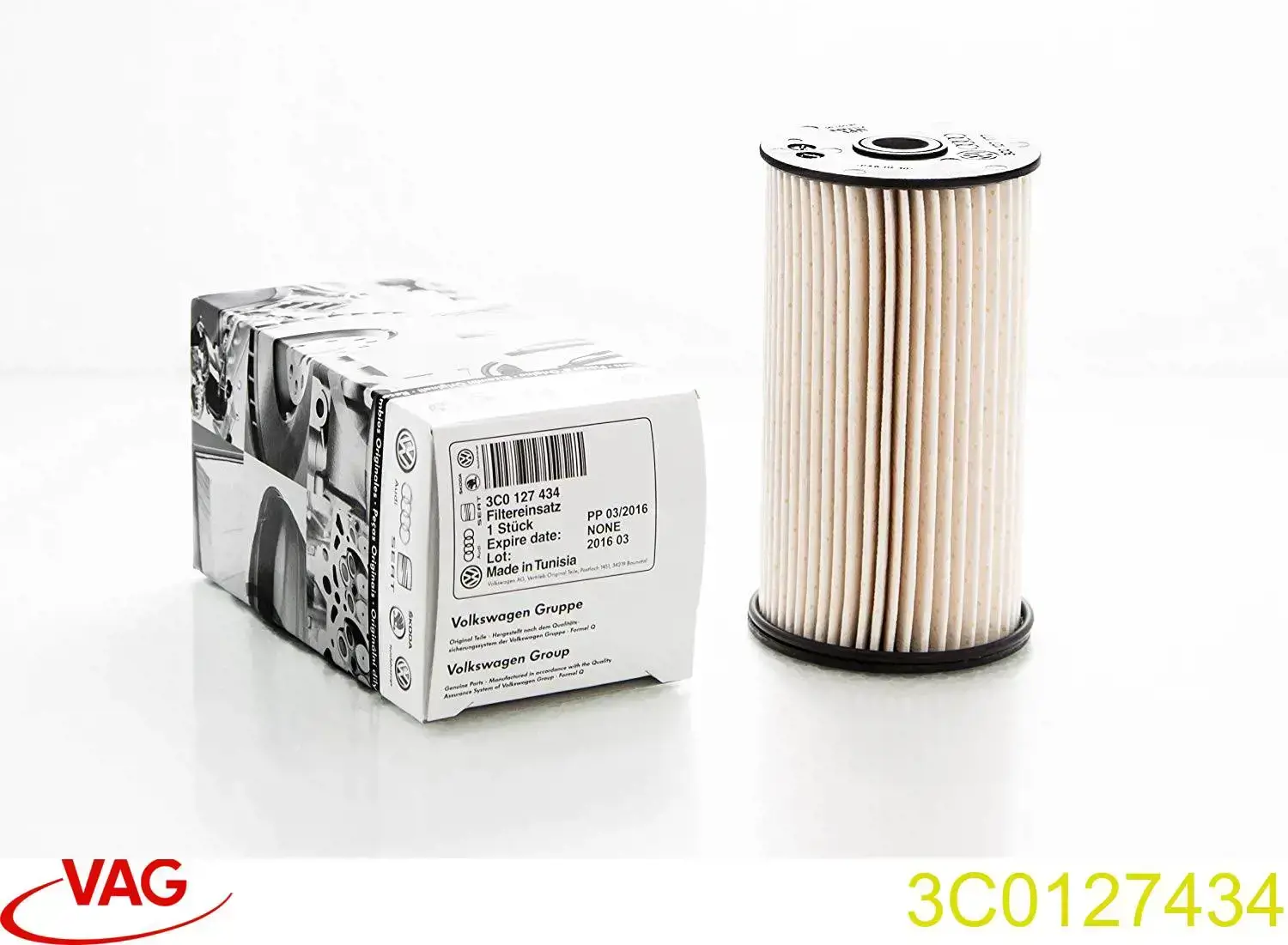 3C0127434 VAG Filtro de combustível