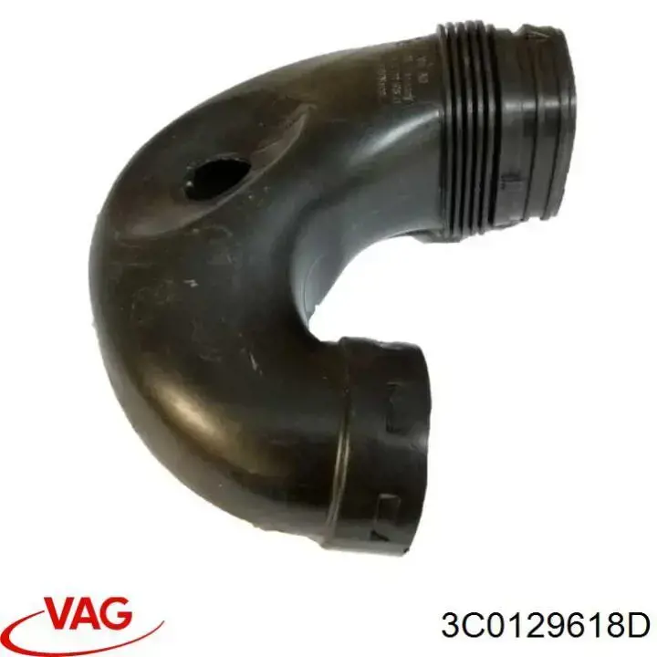 Патрубок воздушный, вход воздушного фильтра VAG 3C0129618D цена, от 12.67 USD