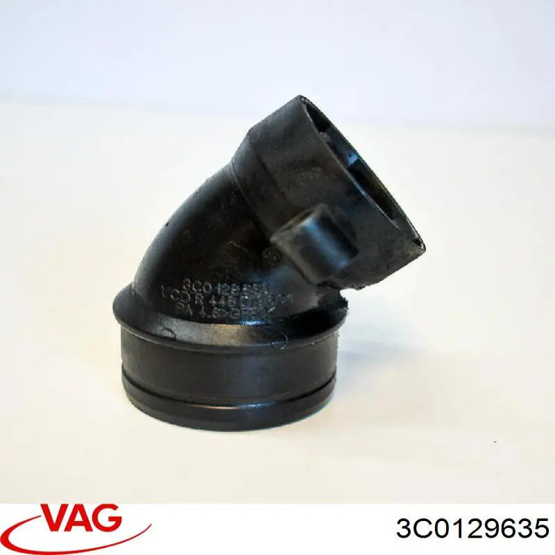 3C0129635 VAG Патрубок воздушный, вход в турбину (наддув)