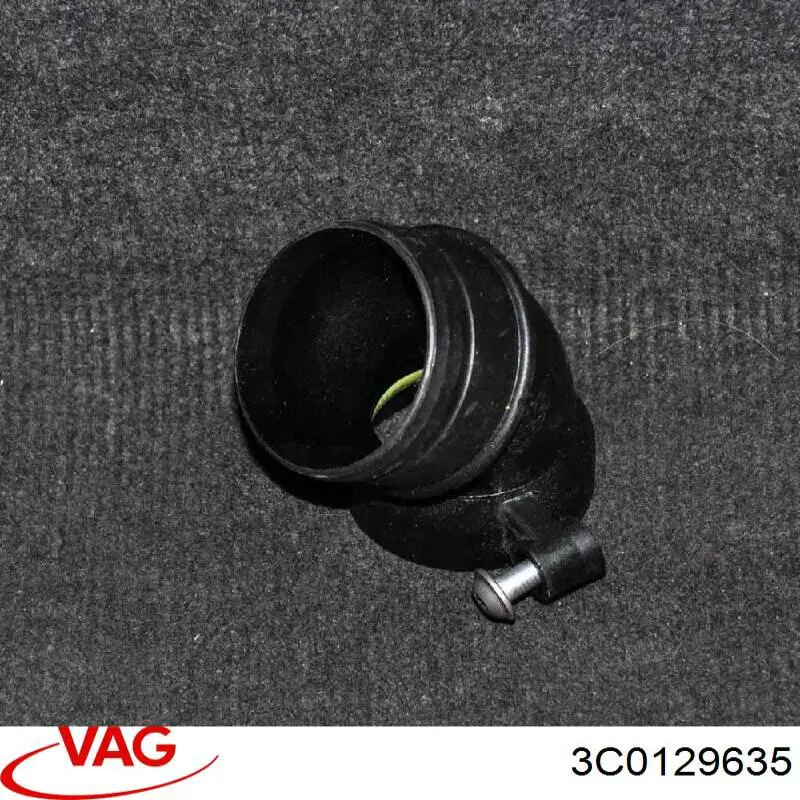 Патрубок воздушный, вход в турбину (наддув) VAG 3C0129635 цена, от 6.33 USD