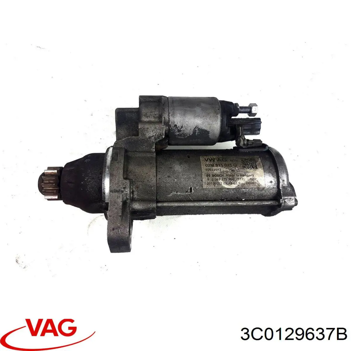 Купить 3C0129637B VAG Дренажный шланг корпуса воздушного фильтра