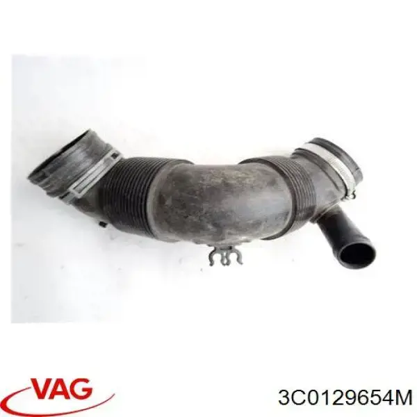 Выпускной патрубок воздушного фильтра 3C0129654M VAG