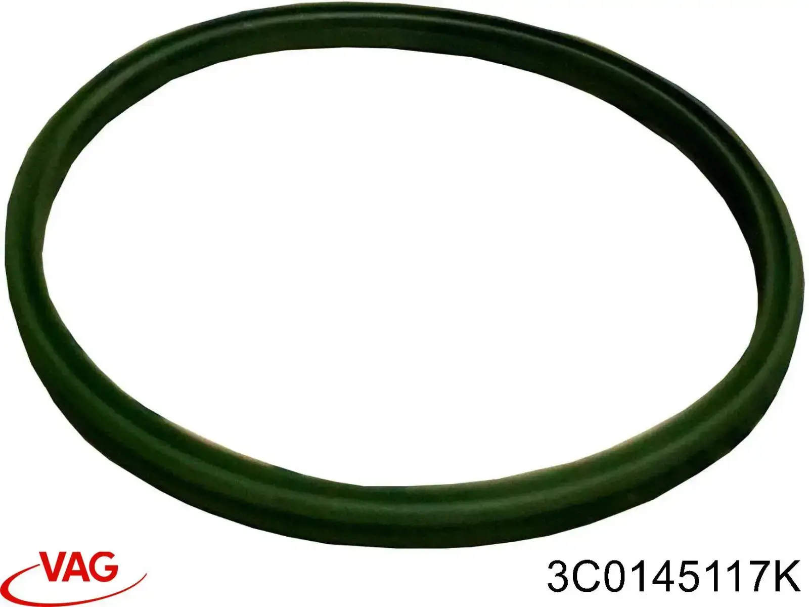 3C0145117K VAG уплотнительное кольцо (прокладка патрубка интеркуллера)