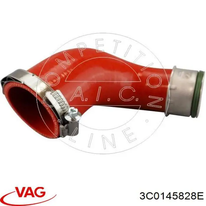 Купить 3C0145828E VAG Патрубок воздушный, выход из турбины/компрессора (наддув)