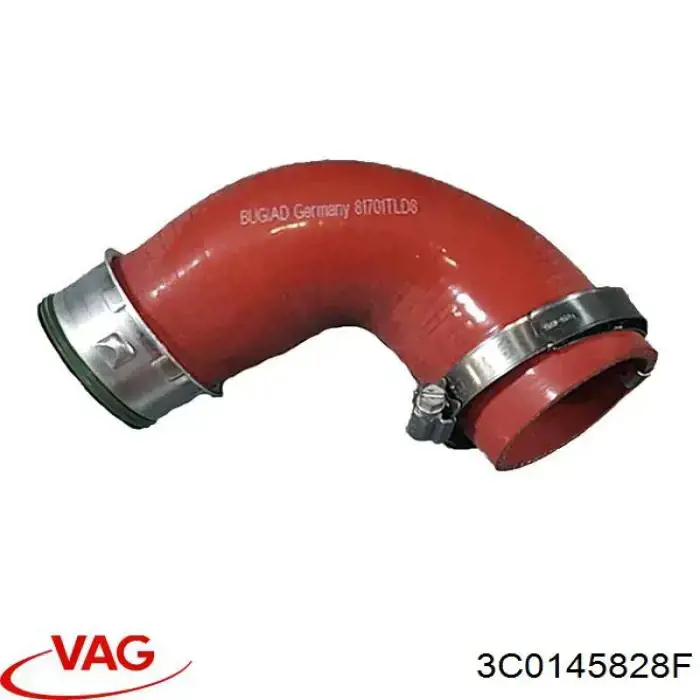 Купить 3C0145828F VAG Патрубок интеркулера