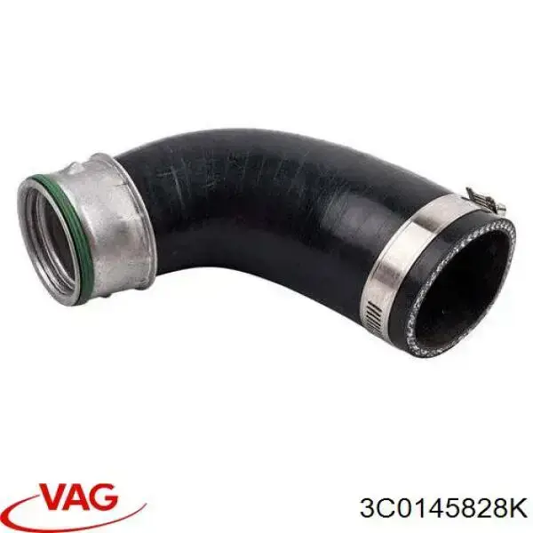 3C0145828K VAG Патрубок воздушный, выход из компрессора (наддув)