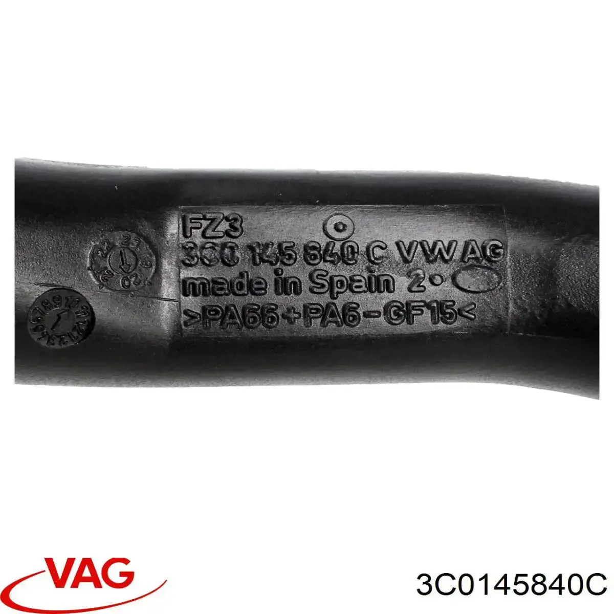 3C0145840C VAG Патрубок интеркуллера
