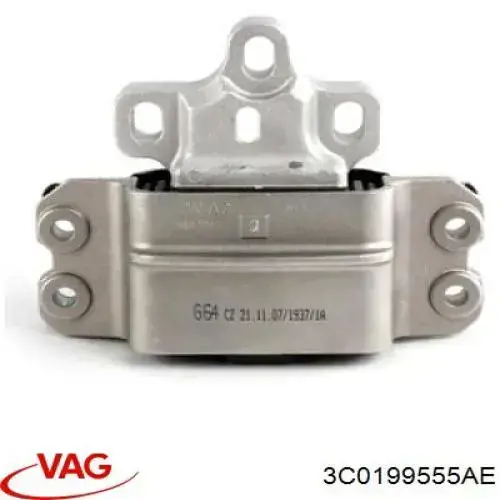 Левая подушка двигателя 3C0199555AE VAG