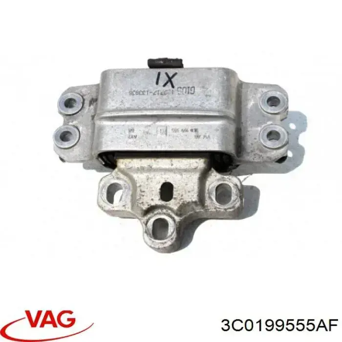 Купить 3C0199555AF VAG Левая подушка двигателя
