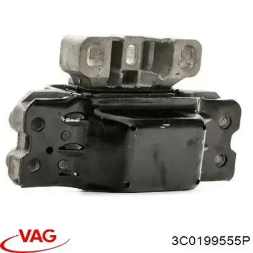 3C0199555P VAG coxim (suporte esquerdo de motor)