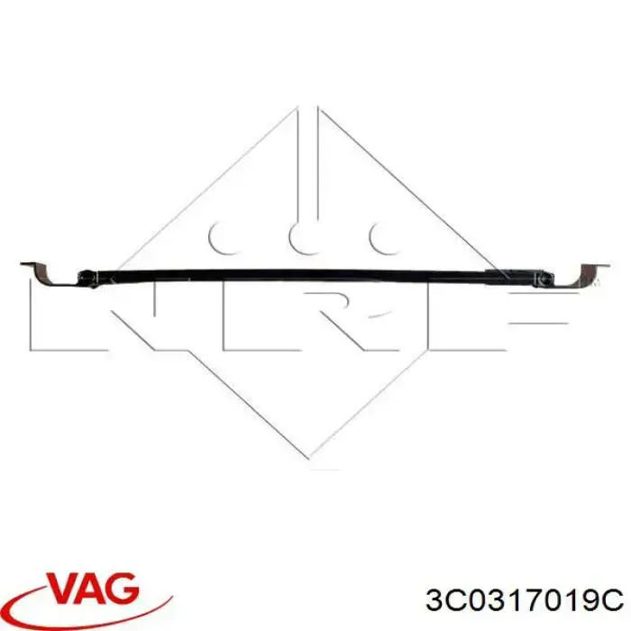 Радиатор охлаждения, АКПП/КПП VAG 3C0317019C цена, от 41.94 USD