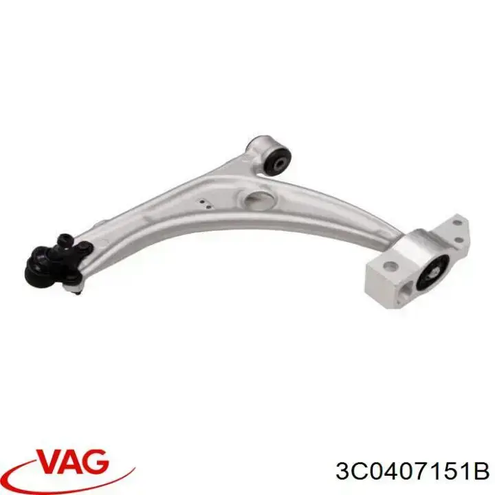 Купить 3C0407151B VAG Рычаг передней подвески нижний левый/правый